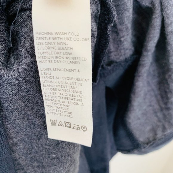 NWOT We The Free Back at it Henley Top Gray small S Free people - Picture 5 of 7